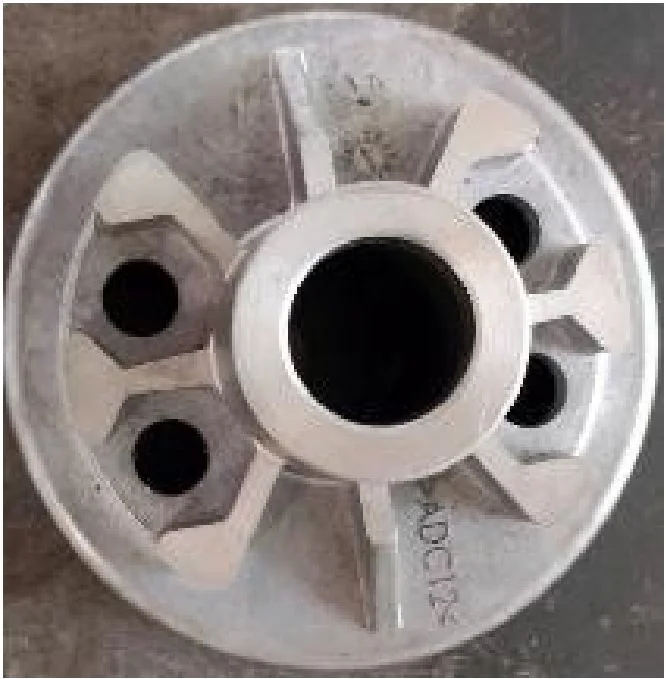 Gravity die cast aluminium component