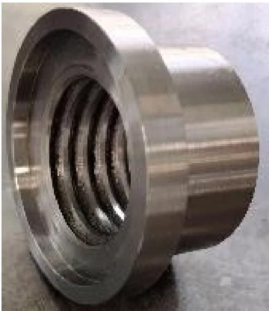 Machined steel housing