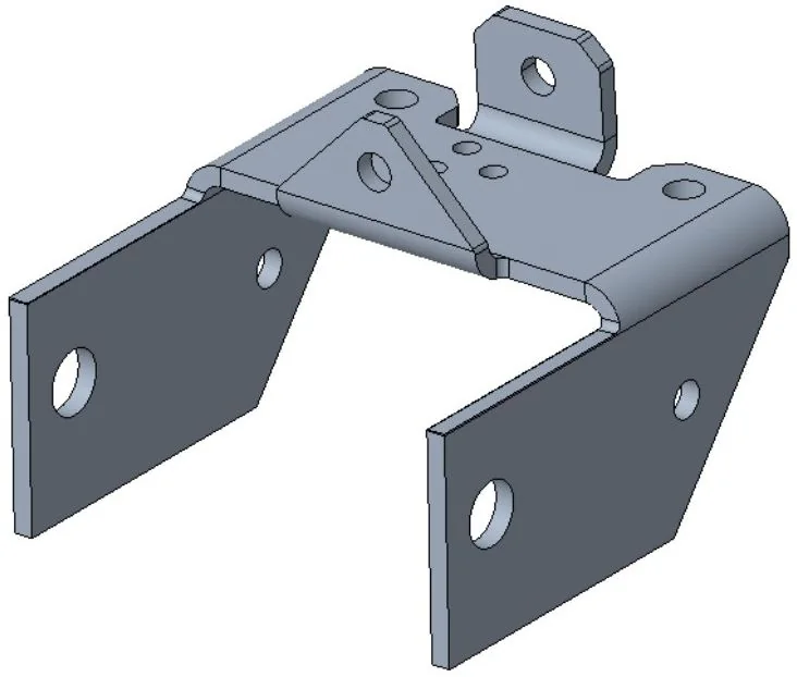 Formed sheet metal bracket