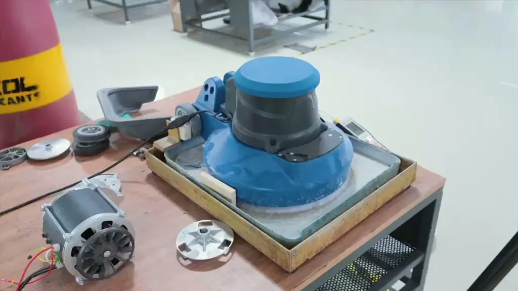 Scrubber head being assembled at the DIMA facility